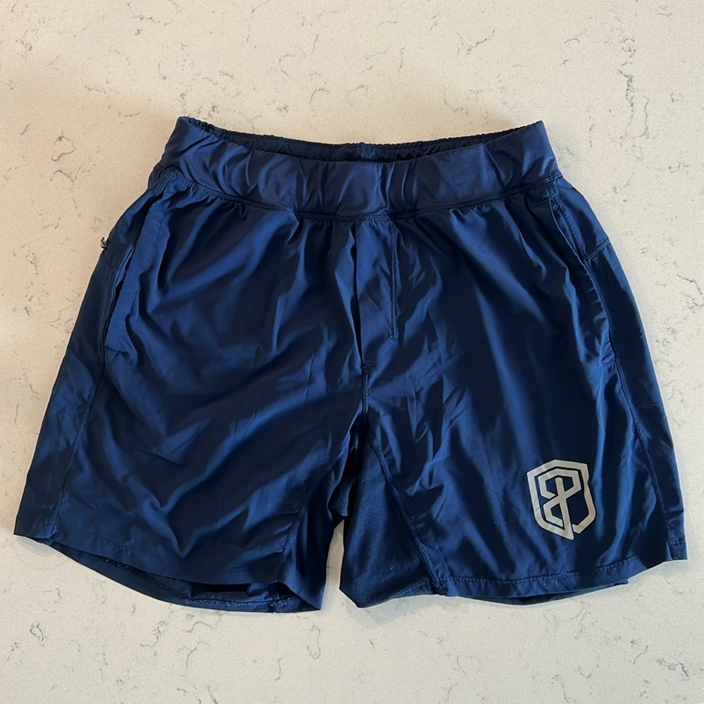 Born Primitive Lined Shorts Size Large, Navy